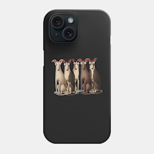 Watched by dogs, starry dogs Phone Case