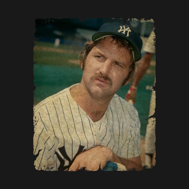 Thurman Munson, New York Yankees Captain in 1976 - 1979 by SOEKAMPTI