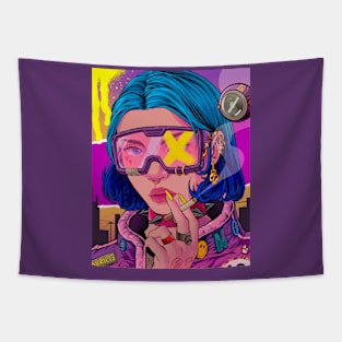 Choosen one Smoke Girls Tapestry