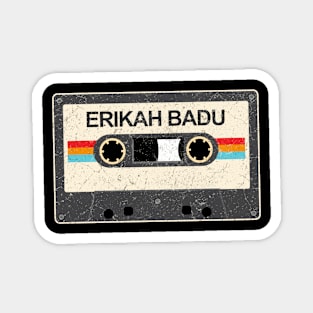 kurniamarga vintage cassette tape erikah badu Magnet