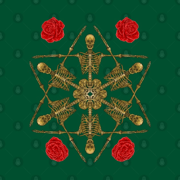 Star skeleton rose by nelateni