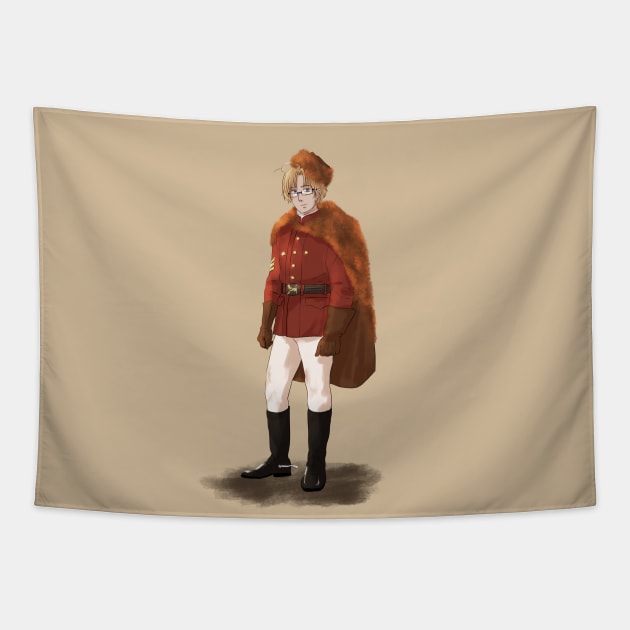 Historic Hetalia Canada Tapestry by Silentrebel