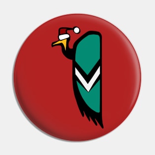 Christmas Edition: Vulture The Wise Pin