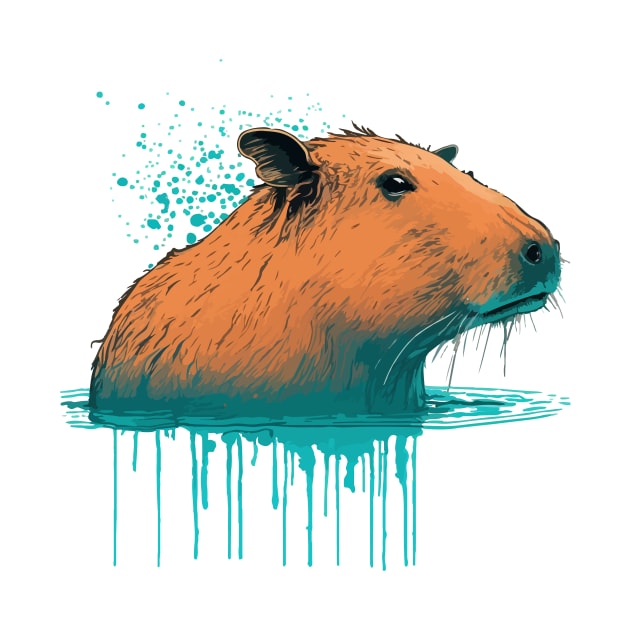 Capybara by DragonDream