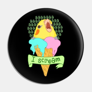 new ice cream cockatiel doodle Pin