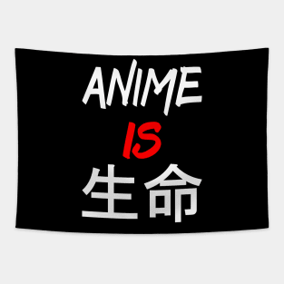 Anime is life Tapestry