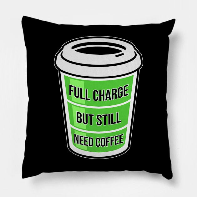 Full Charge Pillow by triggerleo