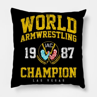 1987 World Armwrestling Champion Pillow