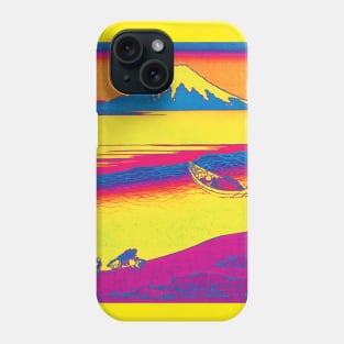 Neon Mount Fuji Phone Case