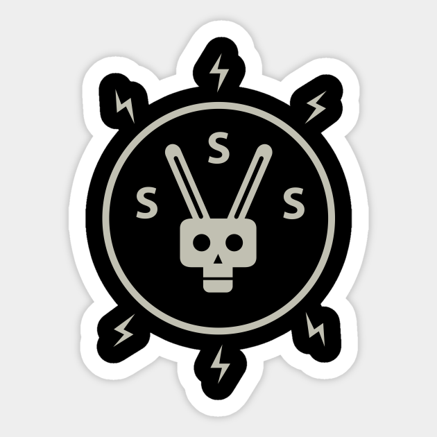 Super South Studios logo - Skull Design - Sticker