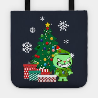 Flipqy Around The Christmas Tree Happy Tree Friends Tote