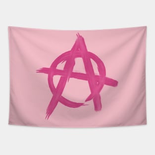 Pink Anarchy Tapestry