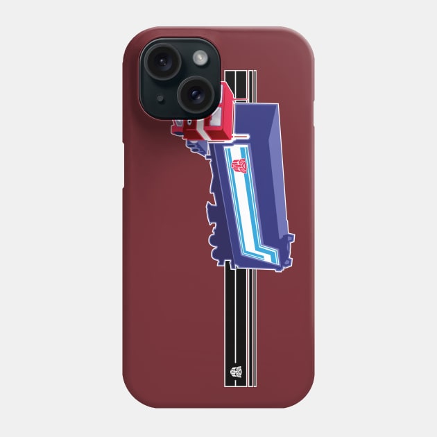 Optimus Prime, Roll Out Phone Case by ActionNate