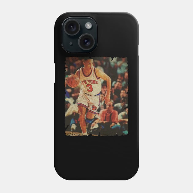 John Starks - One of The 90's Knicks OG's Phone Case by MJ23STORE