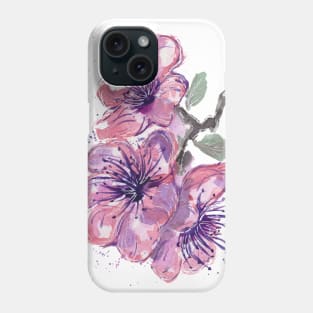 Light Pink Hibiscus Phone Case