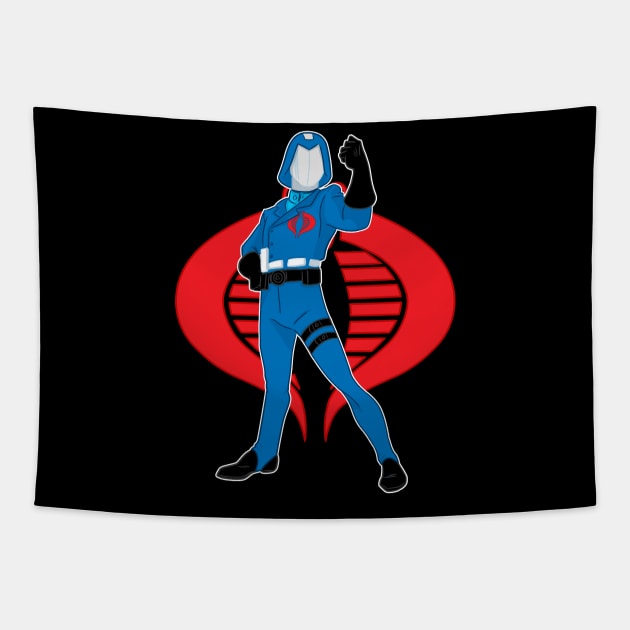 Cobra Commander rise Tapestry by AlanSchell76