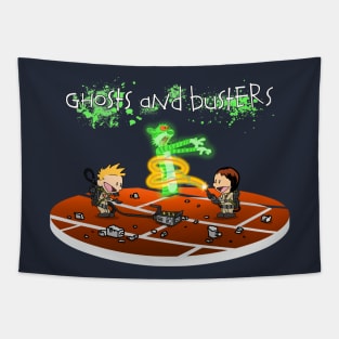 Ghosts and Busters Tapestry