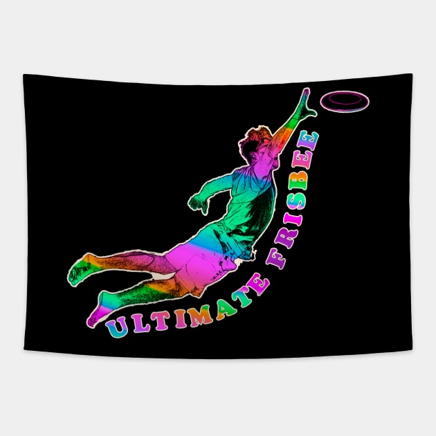 "Ultimate Frisbee Gradient" Tapestry by GuettoUnderClothing