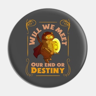 DnD cat will we meet our end or destiny Its Thursday night Dungeons and Dragons funny Pin