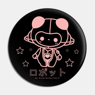 panda robot Pin