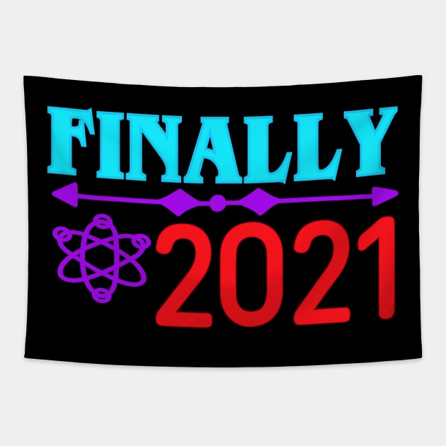 FINALLY 2021 Tapestry by Shop Ovov