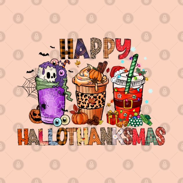 Happy Hallothanksmas Gnomes by Myartstor 