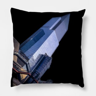 Hudson Yards Skyscrapers Manhattan New York City Pillow