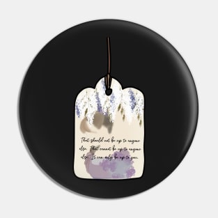 Daphne Bridgerton tea tag Pin