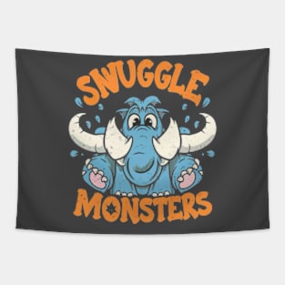 Snuggle Monster Tapestry