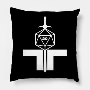 TTRPG Community logo only (Dark) Pillow