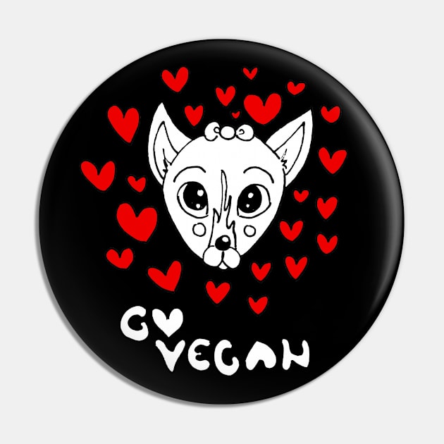 go vegan Pin by MerryDee