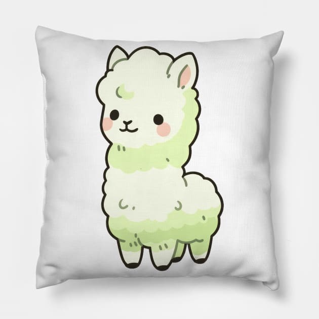 Cute Llama Animal Pillow by SundayDonuts