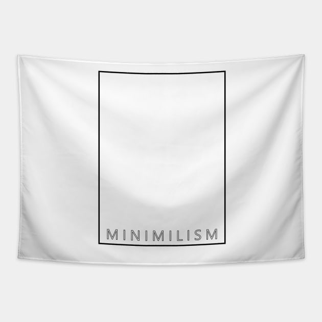 Minimalism Tapestry by SubtleSplit