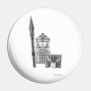 Roman Warrior Pin