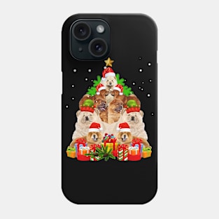 Chow Chow Christmas Tree Phone Case