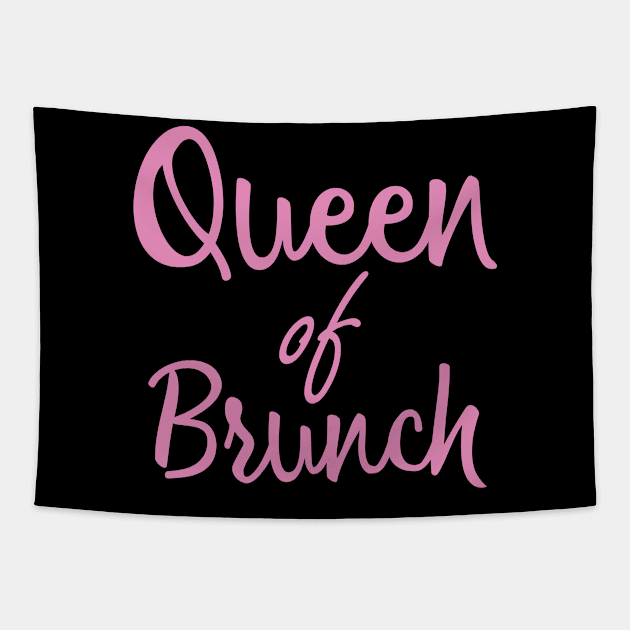 Queen of Brunch Tapestry by NobleTeeShop