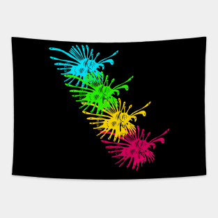 Lionfish rainbow 2 Tapestry