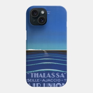 Thalassa France Vintage Travel Poster 1927 Phone Case