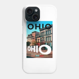 Ohio Travel Poster Phone Case