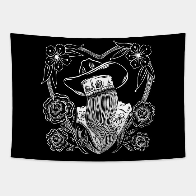 Orville Peck queen of the rodeo Tapestry by Bad Taste Forever