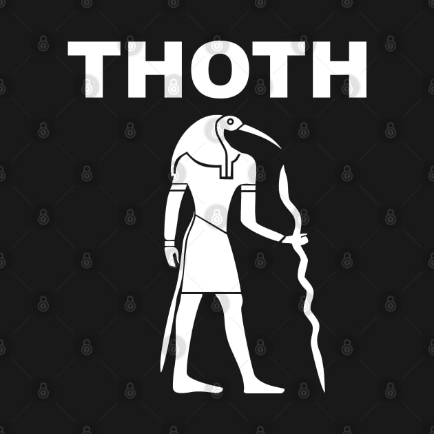 Ancient Egyptian God Thoth by AgemaApparel