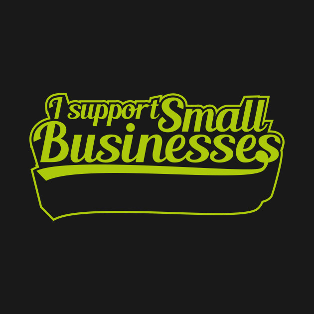 Discover I Support Small Businesses (v1) - Small Business - T-Shirt