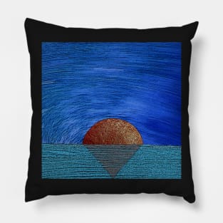 blood moon ascending Pillow