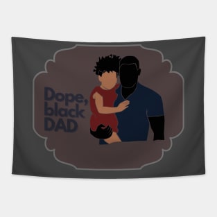 Dope Black Dad Tapestry