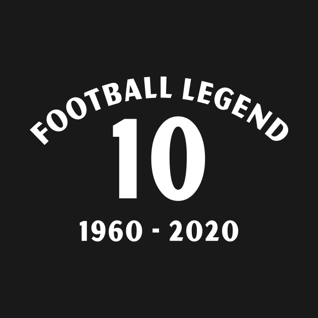 RIP football legend 10 1960 2020 by hathanh2