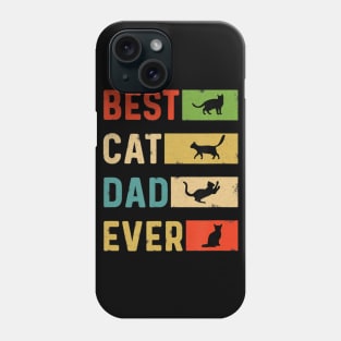 Best Cat Dad Ever Birthday Cool Daddy Cat Lover Phone Case