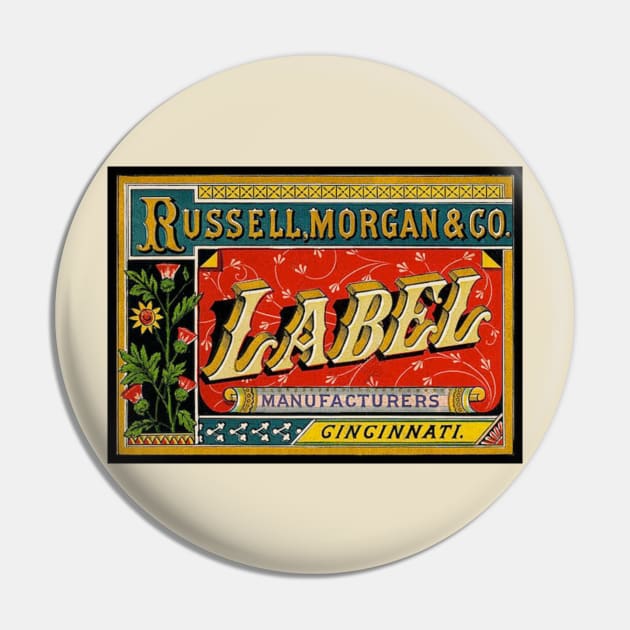 Vintage Advertisment Pin by Dorcas