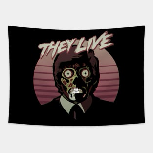 They Live! Obey, Consume, Buy, Sleep, No Thought and Watch TV. Tapestry