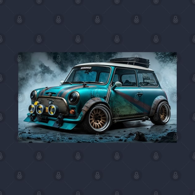 Mini Cooper by Time Travelers Nostalgia