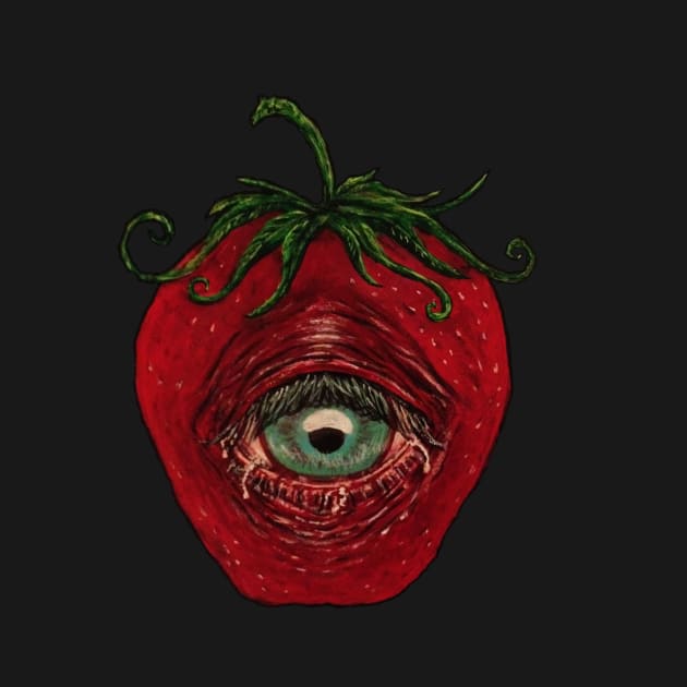 Strawberry Eye Berry by Megan Darrough